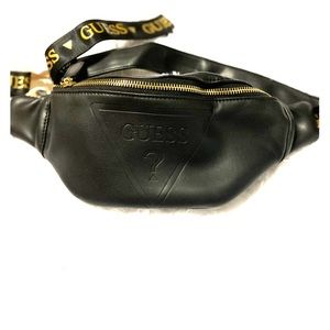 Guess patent leather fanny pack